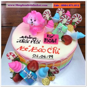 Bánh Sinh Nhật Con Heo Tuổi Hợi- Y80